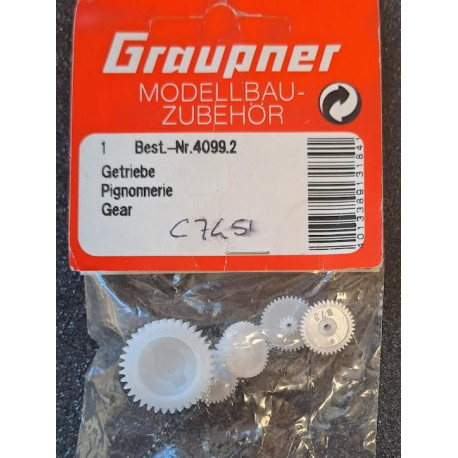 SET INGRANAGGI GRAUPNER C7451